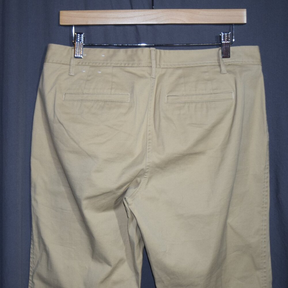 Talbots Relaxed Chino Pants Women's Size 8P Petite Khaki Beige Casual - Picture 4 of 5